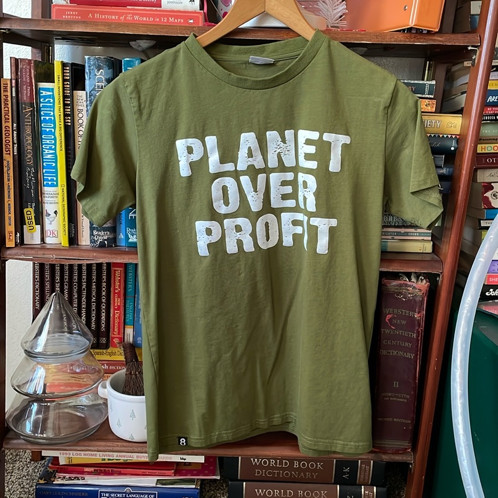 Planet Over Profit Tee